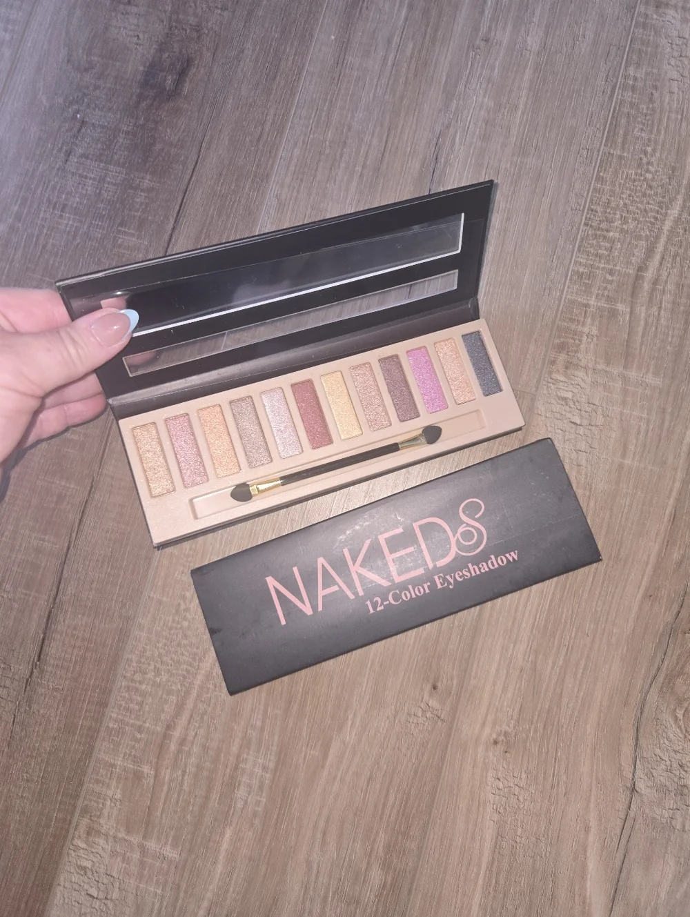 NAKED 12-Color Eyeshadow Palette – Neutral & Mauve Shades